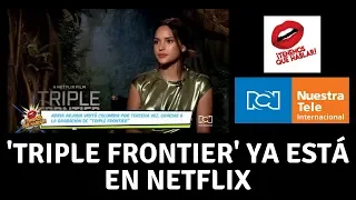 Adria Arjona se dejó enamorar de Colombia en el rodaje de “Triple Frontier”