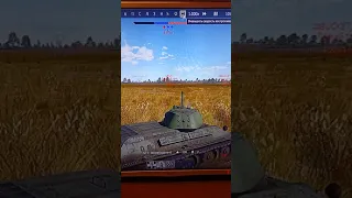 Сбил самолёт танком в реалистичных боях War Thunder #Shorts