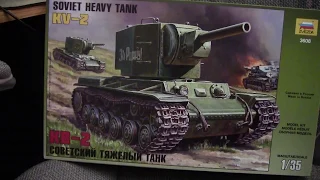 1/35 Zvezda KV-2 Review/Preview