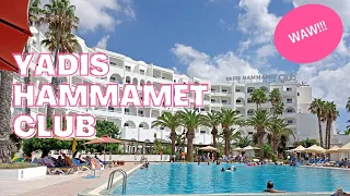 تفاصيل الإقامة بنزل نادي ياديس الحمامات (الجزء الأوّل) 🇹🇳🧳Hôtel Yadis Hammamet Club (Vlog 1)