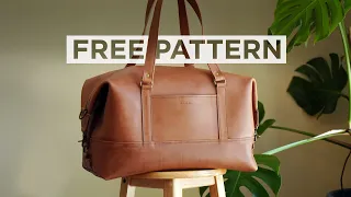 MAKING A HANDMADE LEATHER DUFFEL BAG