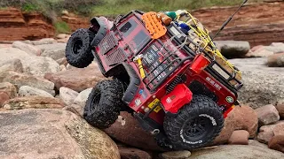 Top Heavy Traxxas TRX4 Defender Rock Crawling - 1/10 Scale RC Crawler