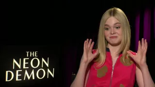 The Neon Demon: Elle Fanning "Jesse" Official Movie Interview | ScreenSlam