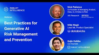 Best Practices for Generative AI Risk Management and Prevention