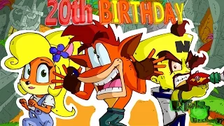 Happy 20th Birthday Crash Bandicoot - LTE-T AnimaTion