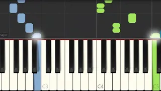 5 Eenvoudige Kinderliedjes Piano tutorial (Synthesia)