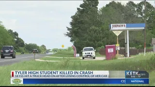 Tyler High student killed in weekend wreck on HWY 31, two others hospitalized