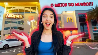 FUI NO MAIOR McDONALD's DO MUNDO NOS ESTADOS UNIDOS | Luluca