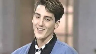 Jonathan Knight on Talk Show 1991