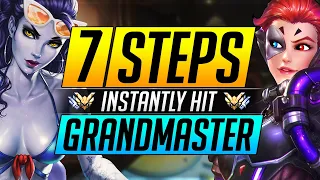 7 PROVEN Tips to Hit Grandmaster - EASILY FIX THESE BIG MISTAKES - Overwatch Tips Guide