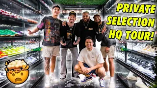 THIS DALLAS SNEAKER STORE HAS EVERY PAIR OF UNRELEASED SNEAKERS! *Private Selection HQ Tour*