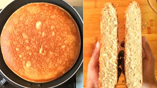 Bread In Frying Pan | Eggless & Without Oven | Bread On Stove |