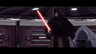 Star Wars - Yoda Vs. Darth Sidious (Die Rache Der Sith)