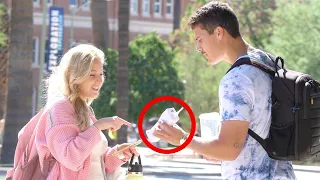 Picking Up Girls With a Giant Cellphone!!