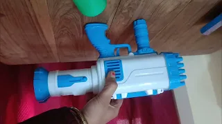 Bubble gun review