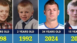 Toni Kroos - Transformation From 2 to 34 Years Old