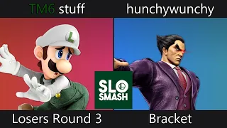 SR #59: Losers' Round 3 - stuff (Luigi) vs hunchywunchy (Kazuya, Luigi, Mario)