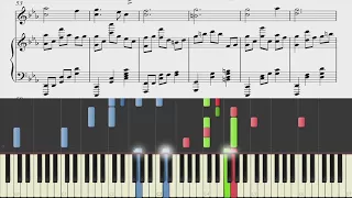 Once Upon A  December - Anastasia (piano + violin) [Synthesia + Sheets]