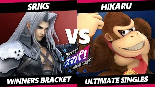 Sumapa 78 - sriks (Sephiroth) Vs. HIKARU (Donkey Kong) SSBU Ultimate Tournament
