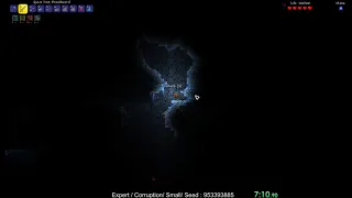 Terraria speedrun Moon Lord Any% Expert Seeded  1:47:58