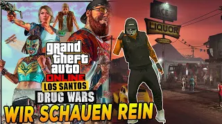 Neues Update DRUG WARS, wir schauen rein | Gta 5 Online