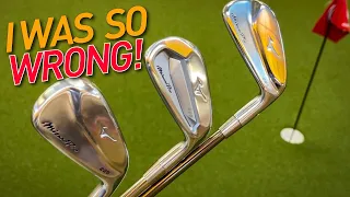 I Tried All the Mizuno Pro Irons, THE RESULTS SHOCKED ME!