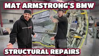 How To Repair Major Structural Areas On A Classic BMW E24 - Mat Armstrong BMW Restoration Part 16