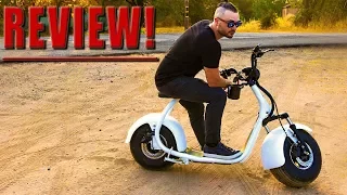 THE HARLEY DAVIDSON OF ELECTRIC SCOOTERS!! Phat Scooter Phatty Sport Review, Ride