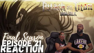 Anime Virgins 👀 watch Attack on Titan 4x21 | "From You, 2000 Years Ago" Reaction
