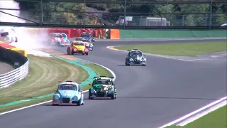 VW Fun Cup 2022. Circuit de Spa-Francorchamps (25 Hours). Hard Crash