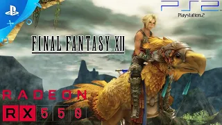 Final Fantasy XII (PS2) 60FPS - RX 550 4GB / RYZEN 3 3200G  (PCSX2 EMULATOR)