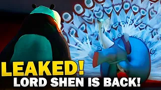 EVERYTHING LEAKED! LORD SHEN in KUNG FU PANDA 4