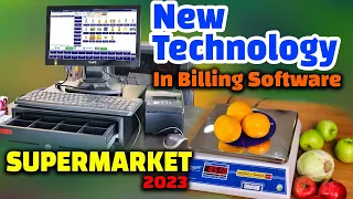 Kirana shop Supermarket  Grocery Retail Billing software POS live weighing machine 2023