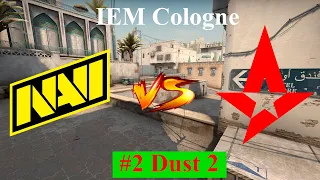 41 фраг от S1mple! NaVi vs Astralis (map 2, Dust 2, Bo3) IEM Cologne 2021