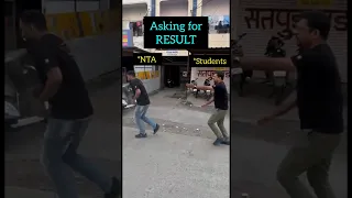 Students running behind NTA for JEE results | Harsh sir #shorts #jee #jeeresult #jee2023 #relatable