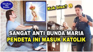 Sangat anti Bunda Maria, Pendeta terkenal ini akhirnya pindah Katolik‼️Kok bisa?