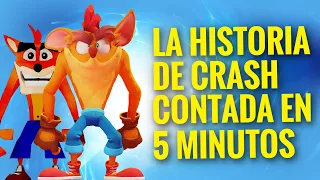 LA HISTORIA DE CRASH BANDICOOT CONTADA EN 5 MINUTOS