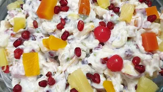 Russian Salad | Fruits Salad | Best Healthy Tasty Salad | Best For All Parties | Ramadan Special