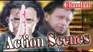 Chandaal Movie | Action Scenes | Mithun Chakraborty |