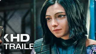 ALITA: Battle Angel All Clips & Trailers (2019)