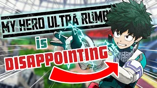 My Hero Ultra Rumble Is Disappointing