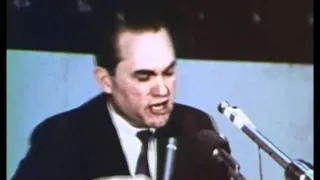 George Wallace discusses the right to dissent 1967