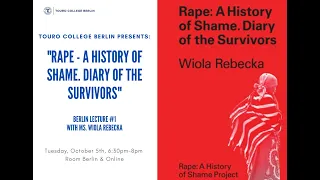 "Rape - a history of shame. Diary of the survivors" by Ms. Wiola Rebecka