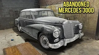 First Wash in 10 Years: ABANDONED in Factory Mercedes 300D! | Car Detailing Restoration