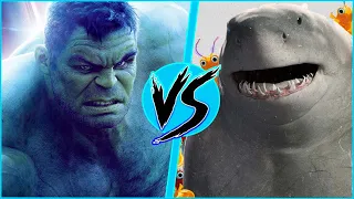 Hulk VS King Shark | BATTLE ARENA | MCU vs DCEU | The Suicide Squad | DanCo VS