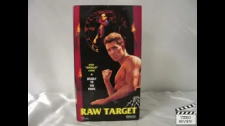 Opening To Raw Target 1996 VHS