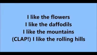 I LIKE THE FLOWERS KARAOKE (SÖZSÜZ)