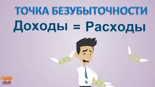 Как рассчитать точку безубыточности