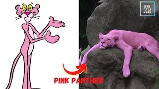 CocoPink Panther and Pals Characters in Real Life ~Kak Jojo