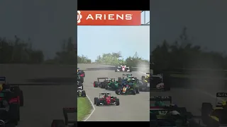 Typical F3 start in iRacing